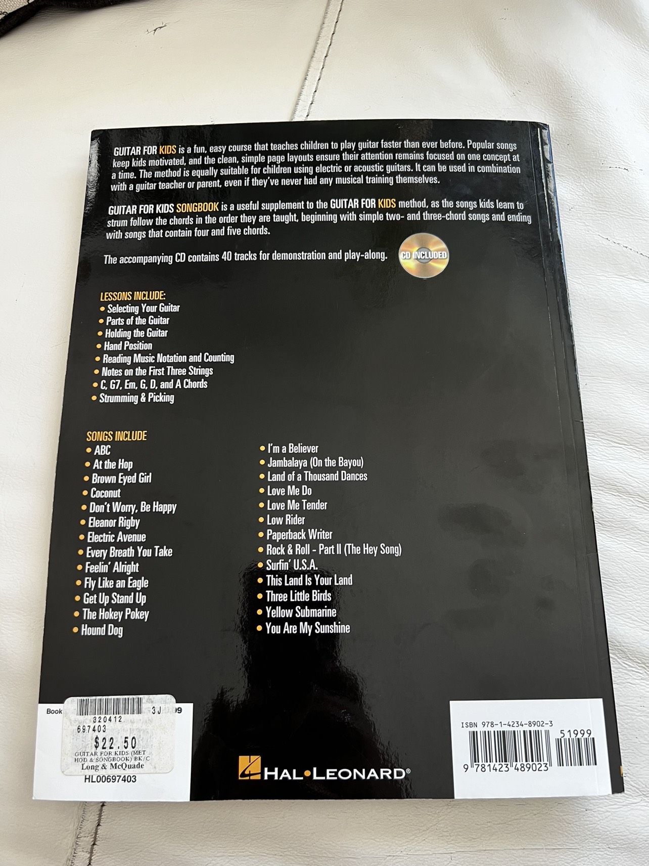 Guitar for kids method & songbook - photo 2