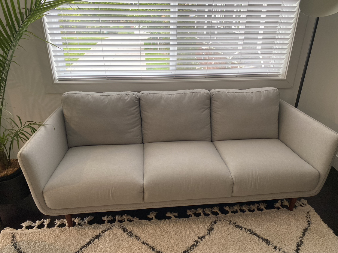 Two grey like new sofas - photo 3