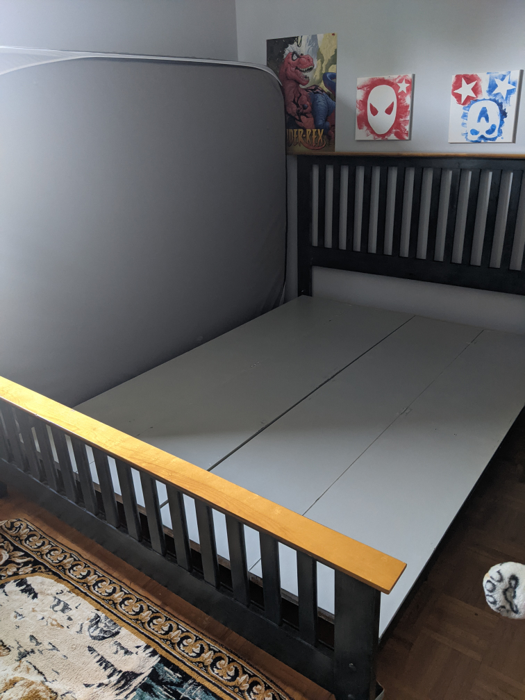 Queen bed frame