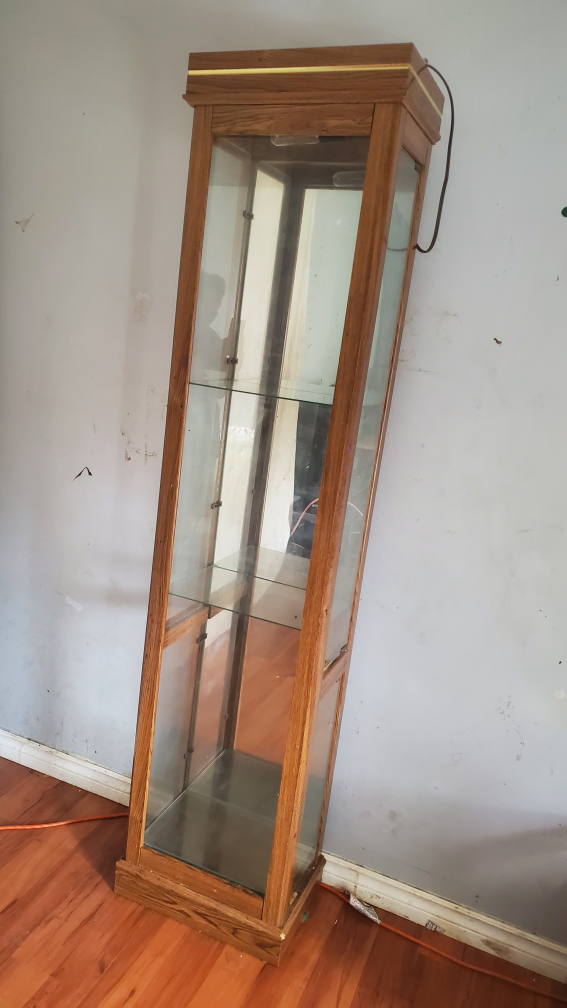 display glass shelf