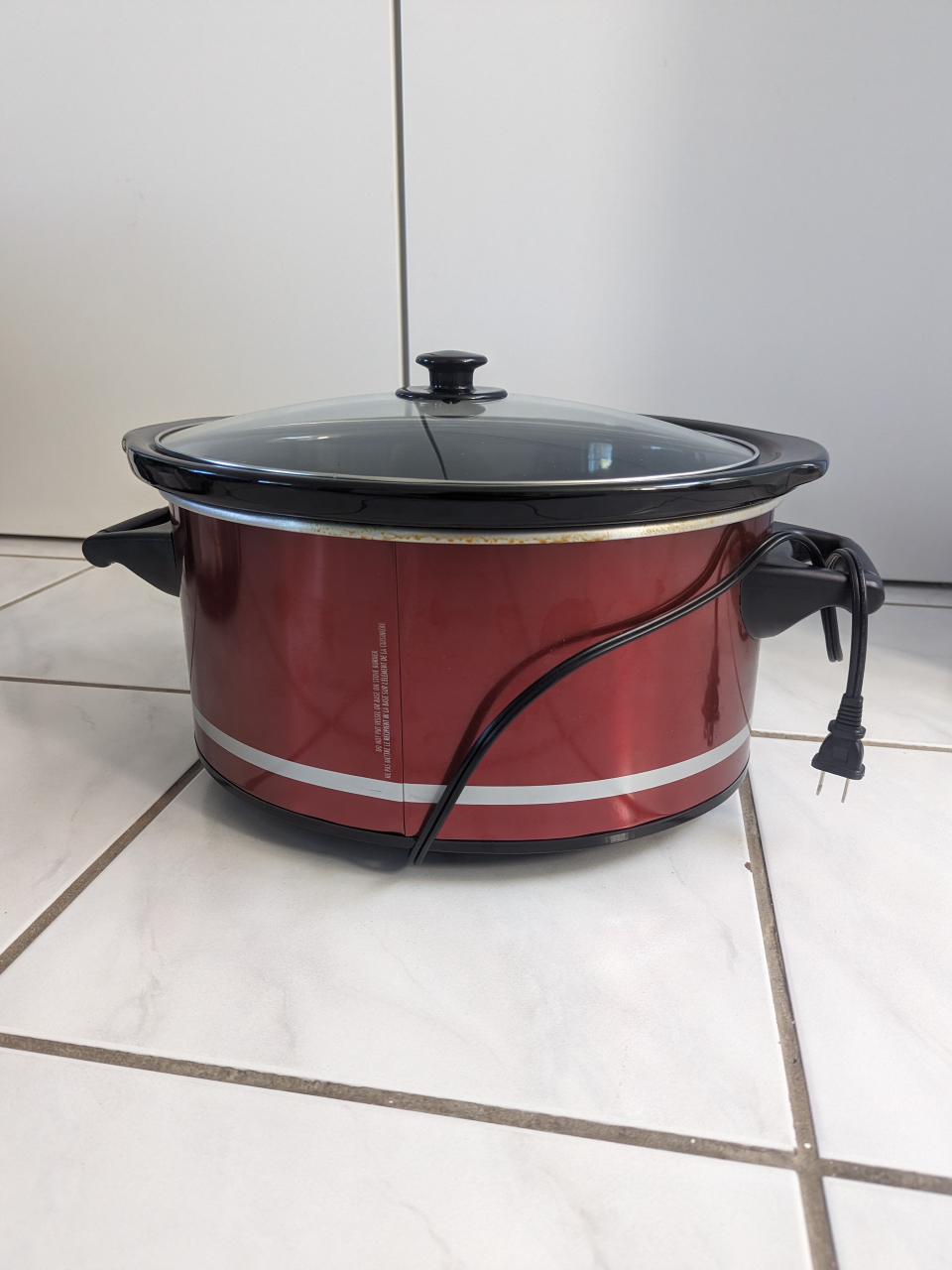 Hamilton Beach Slow Cooker Metallic Red - photo 4