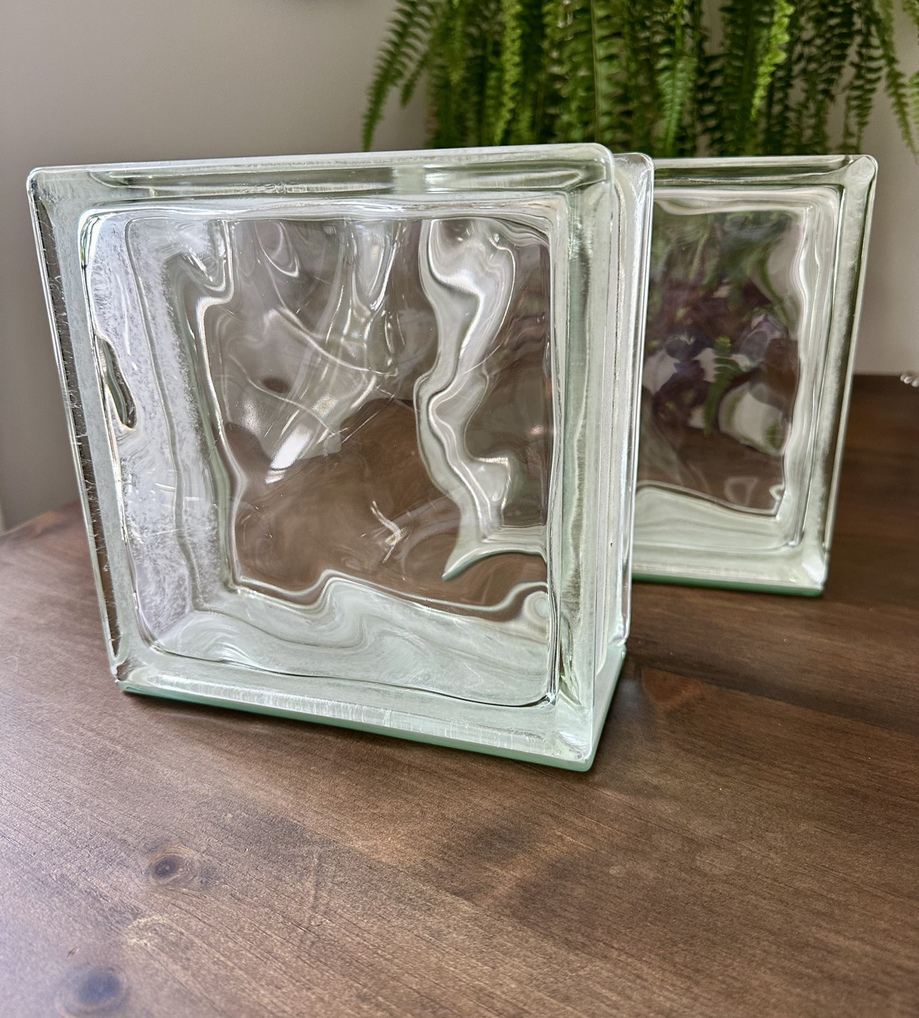 Salvaged Glass Block Tile - Only 2 Left! thumbnail