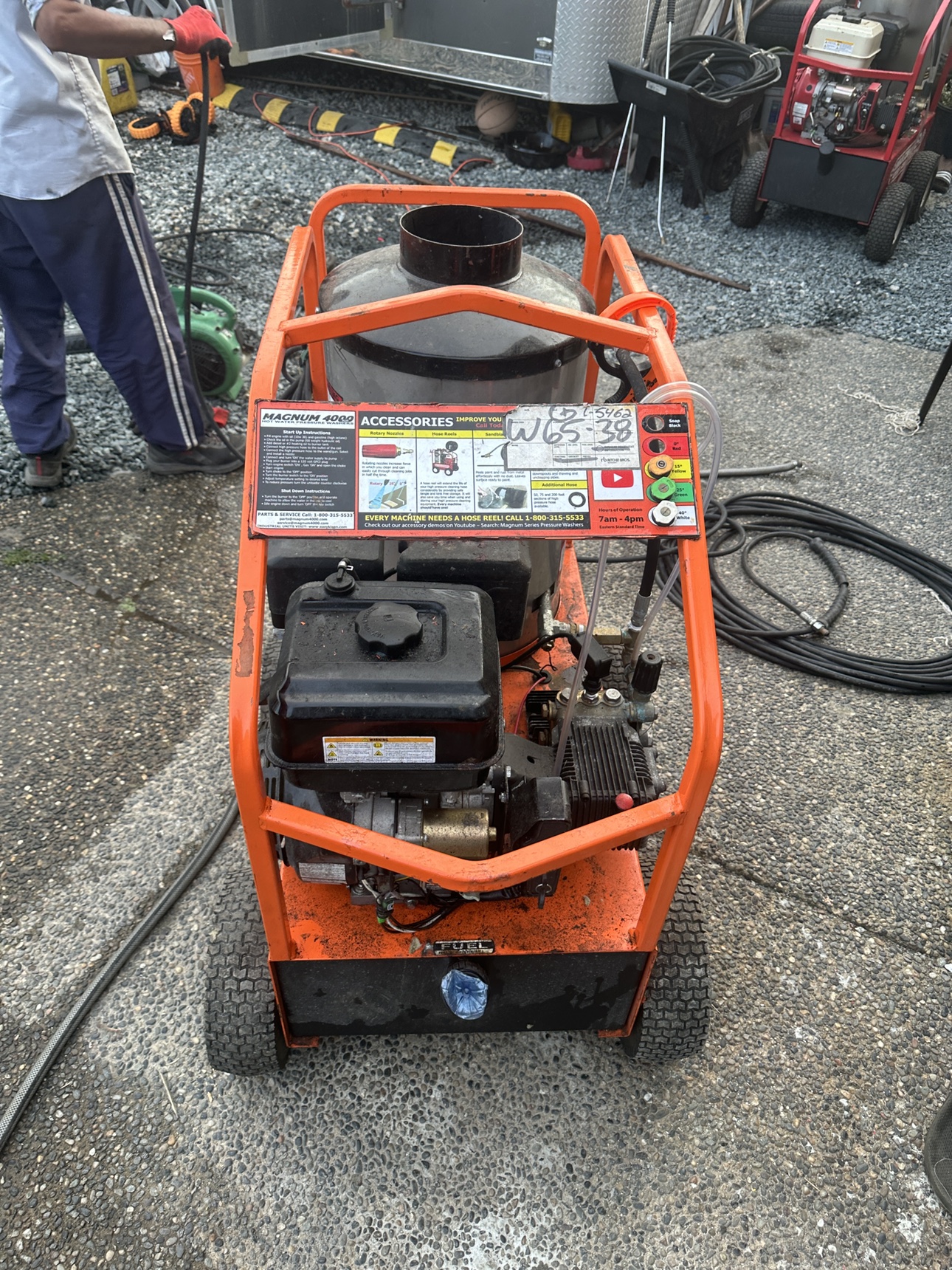 Magnum 4000 PSI Hot Pressure Washer - photo 4