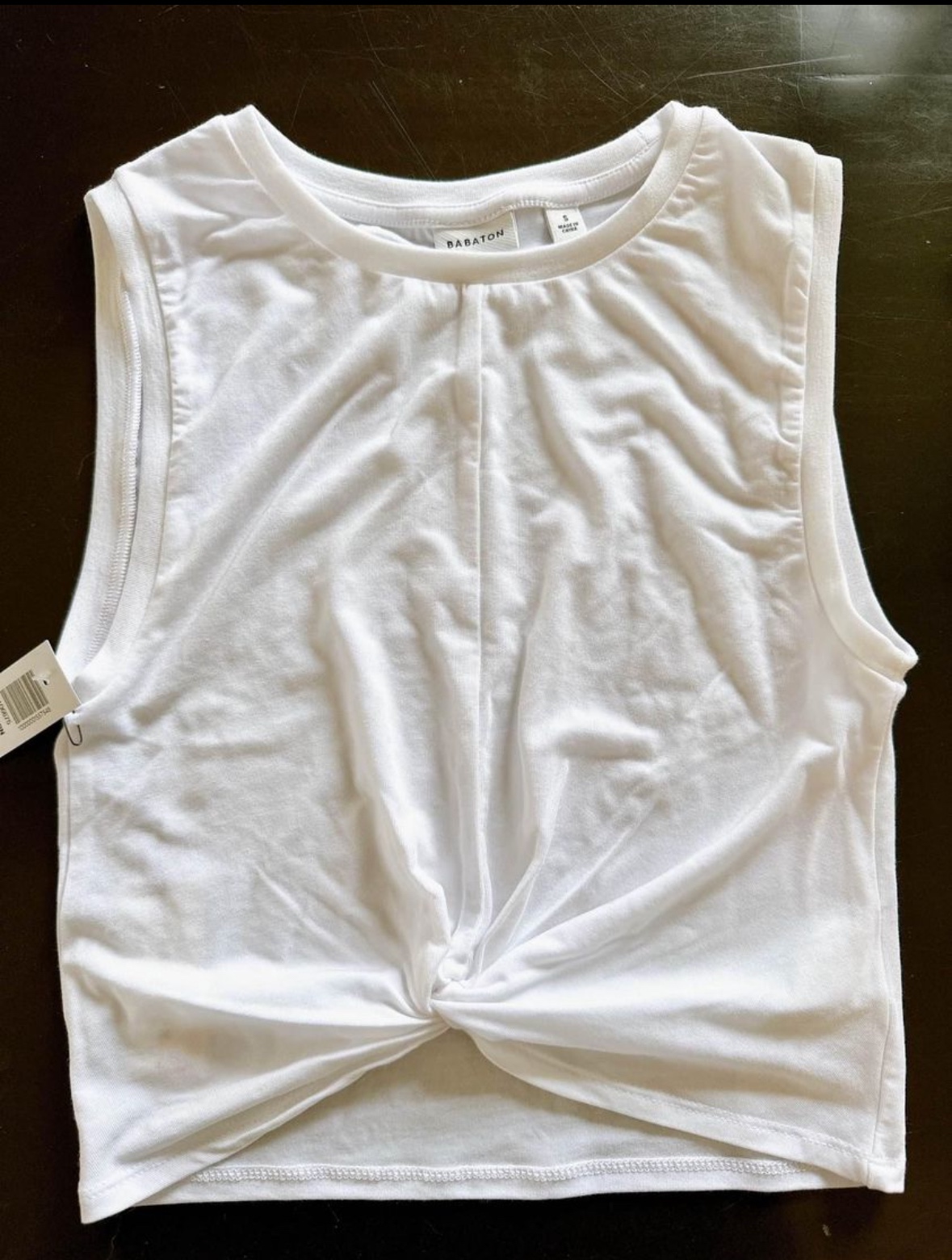 Aritzia Babaton Wiltern Crop Tank NWT size S