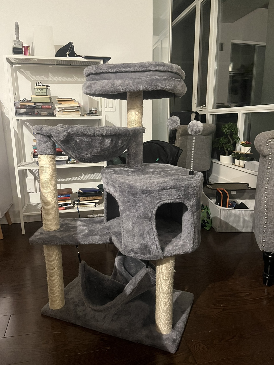 Multilevel cat tree (cat condo) thumbnail