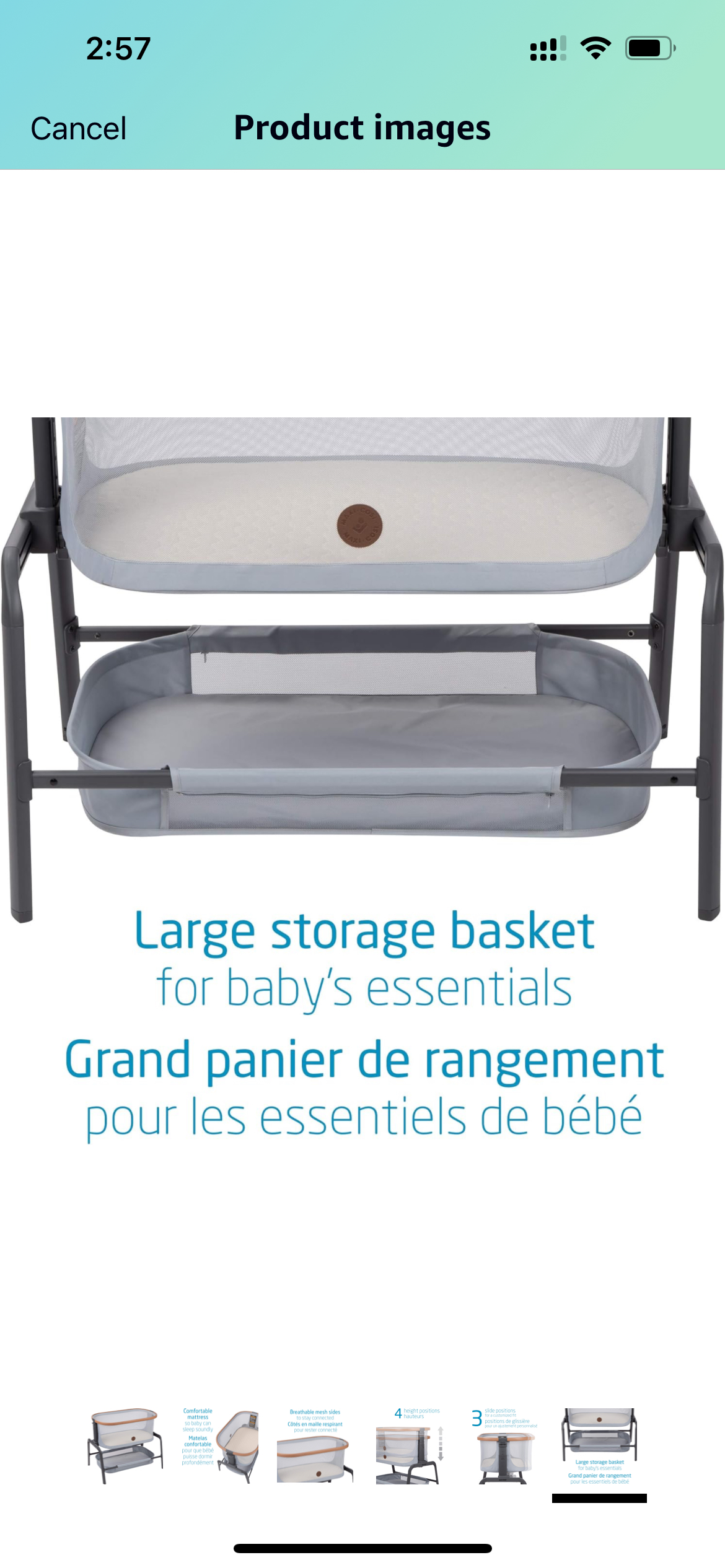 Maxi Cosi Bassinet image indicator(6)