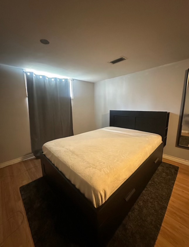 IKEA Brimnes Bed frame with storage and headboard - photo 2
