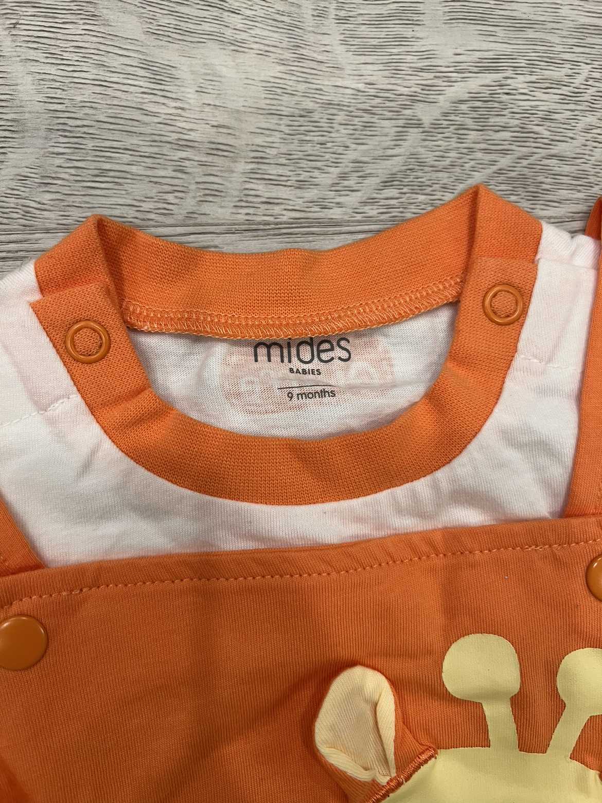 Giraffe Overalls for 6-9mo - photo 4