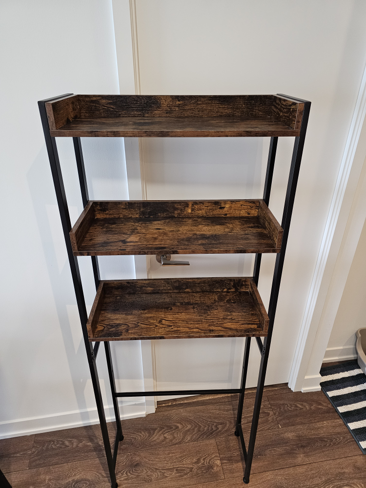 Moving sale, must go. Over the toilet storage shelves - photo 3