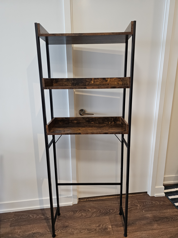 Moving sale, must go. Over the toilet storage shelves - photo 4
