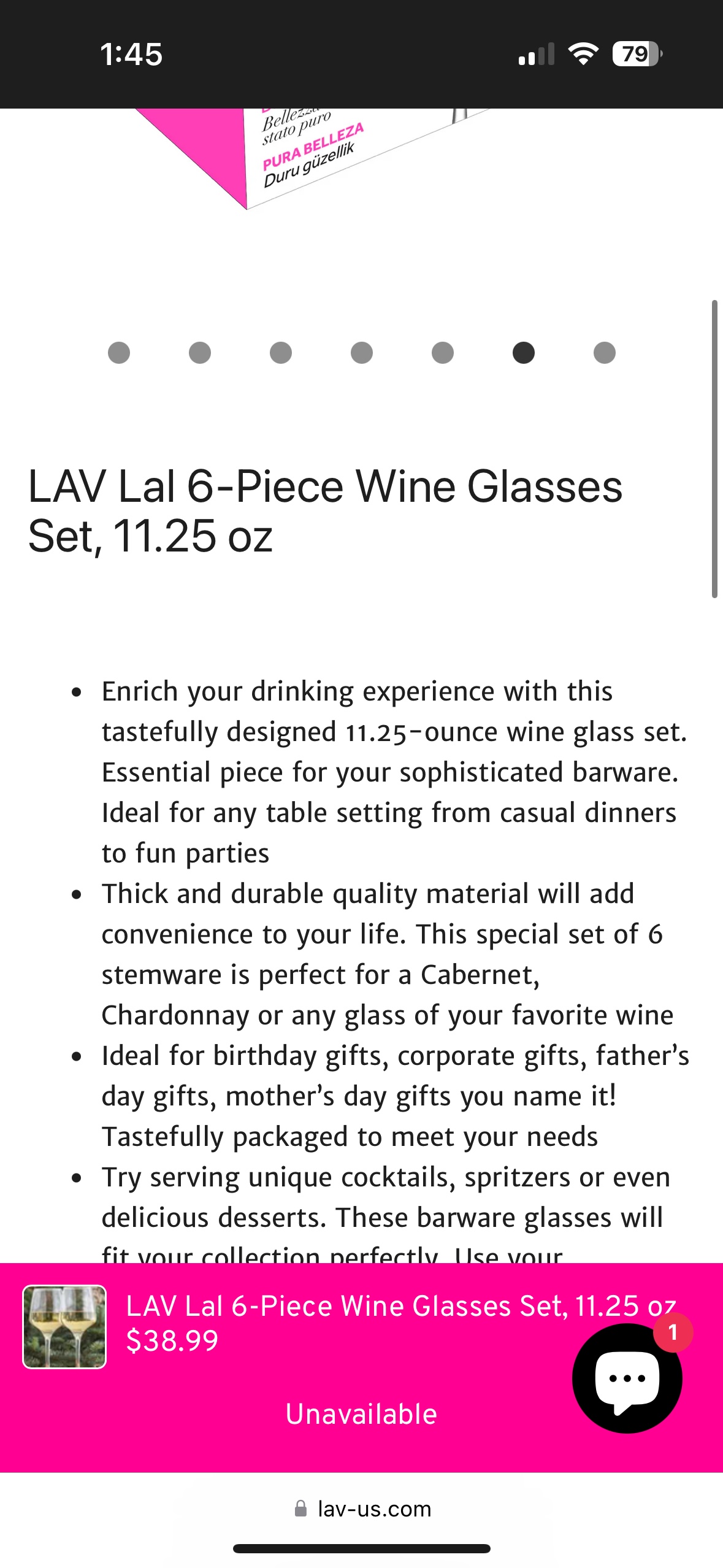 LAV Wine Glasses 🍷 - photo 3