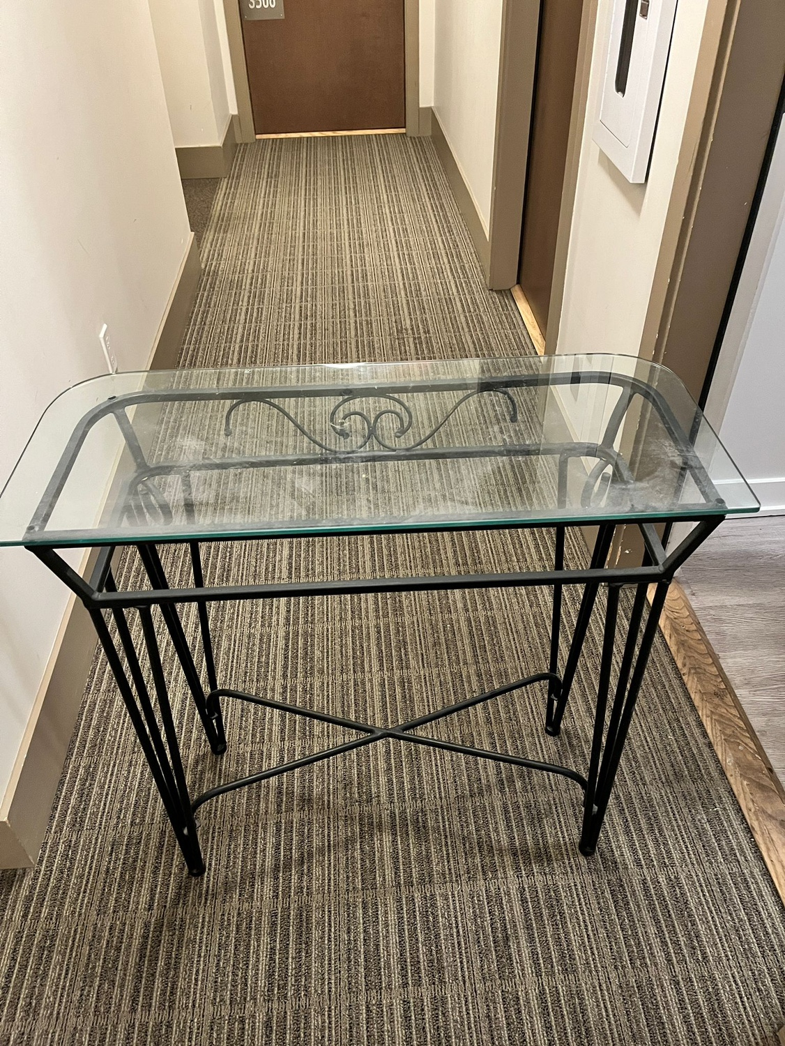 Pretty Glass table