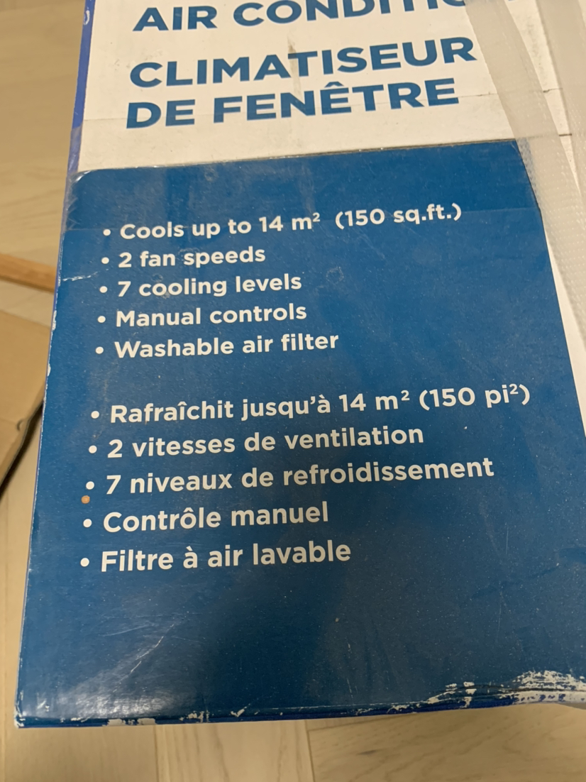 Brand new Window air conditioner - photo 2
