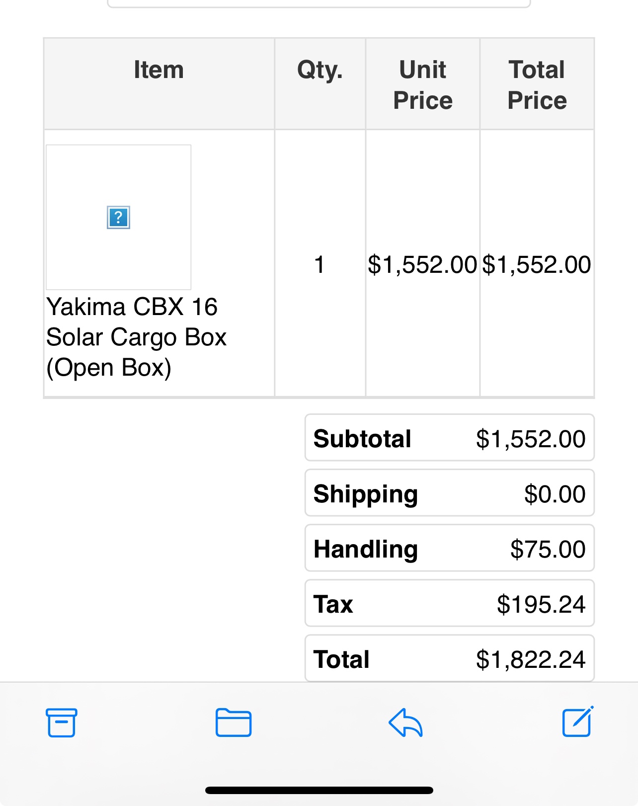 Yakima solar roof box - photo 2