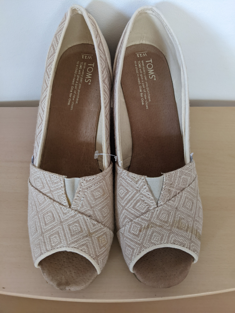 TOMS High Heel Shoes Sandals Footwear Size 11 image indicator(3)