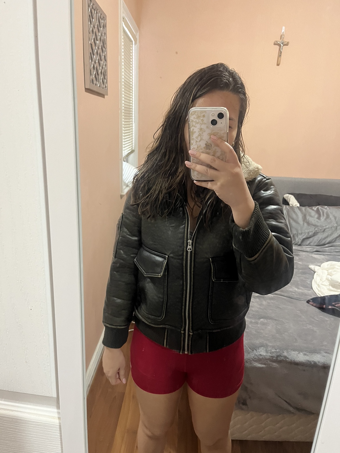 Zara Double Faced Faux Leather Jacket (kids size 9-10) - photo 3