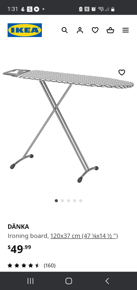 Ikea DÄNKA Ironing board - photo 4