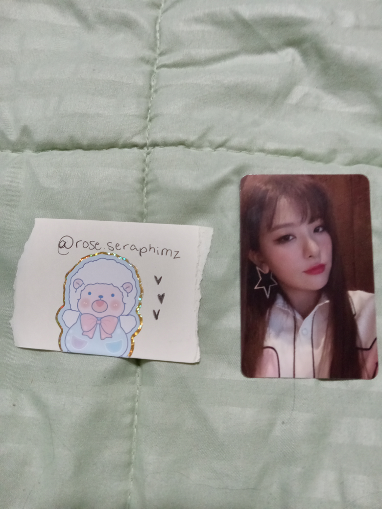 RED VELVET SEULGI PHOTOCARD