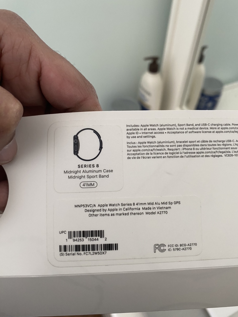 Apple Watch - Series 8 GPS - 41MM - photo 3