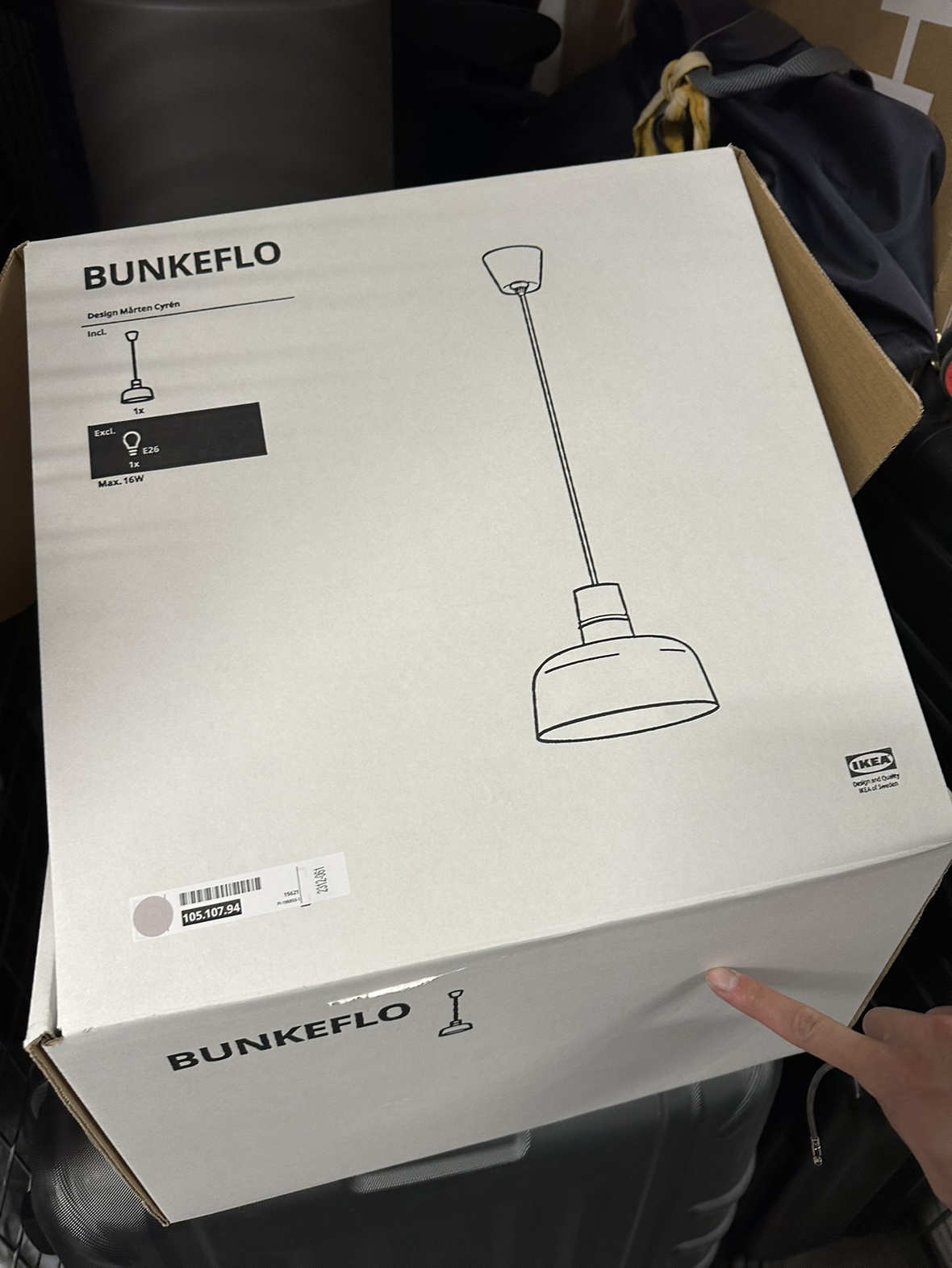 IKEA Bunkeflo Pendant Lamp - photo 2