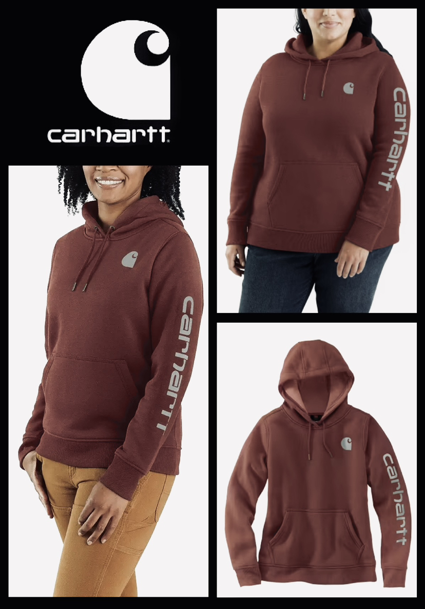 New Ladies Carhartt Clarksburg Hoodie