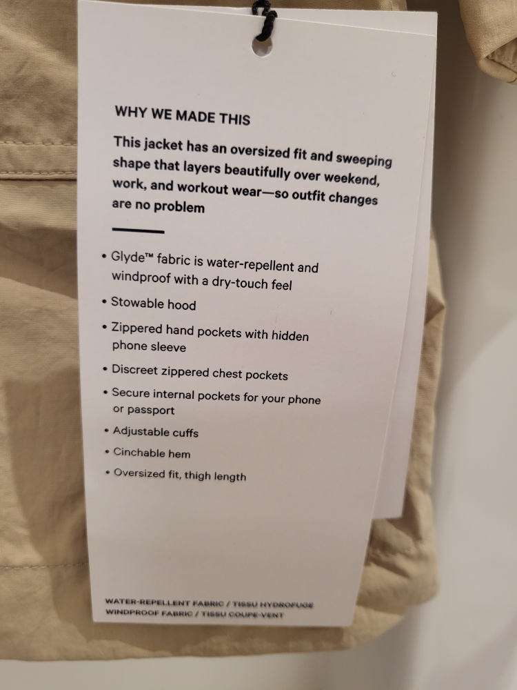 Lululemon womans jacket - photo 4