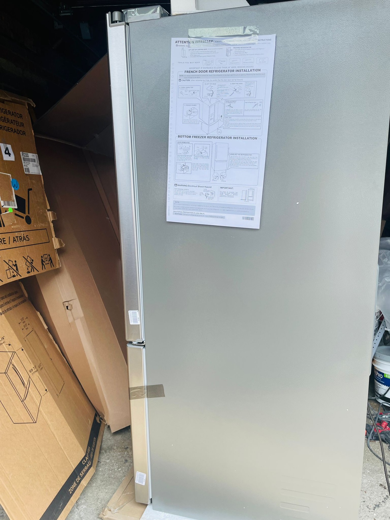 LG LRFCS2503S French Door Refrigerator, 33 inch Width - photo 3