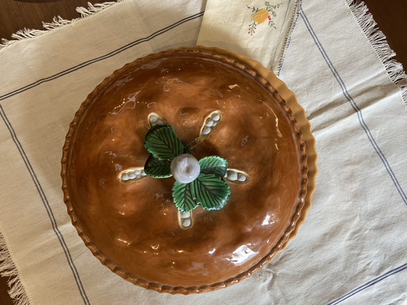 Vintage Blueberry Pie Cover and Dish image indicator(4)