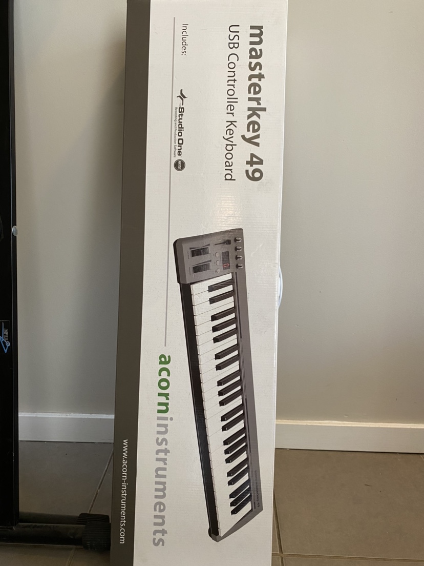 USB MIDI controller keyboard