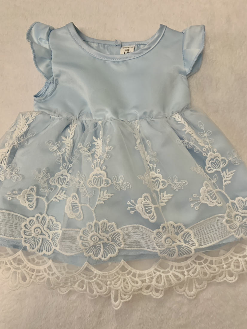 Baby Girl Formal Dress 0-3 Months thumbnail