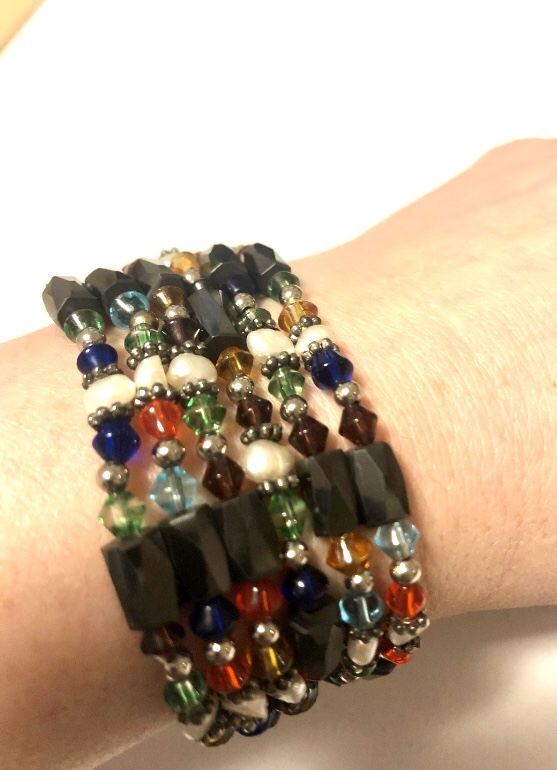 Beaded Magnetic Necklace or Bracelet Jewelry image indicator(3)