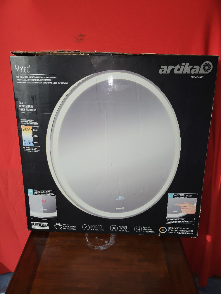 LED Mirtor ( Round) image indicator(3)