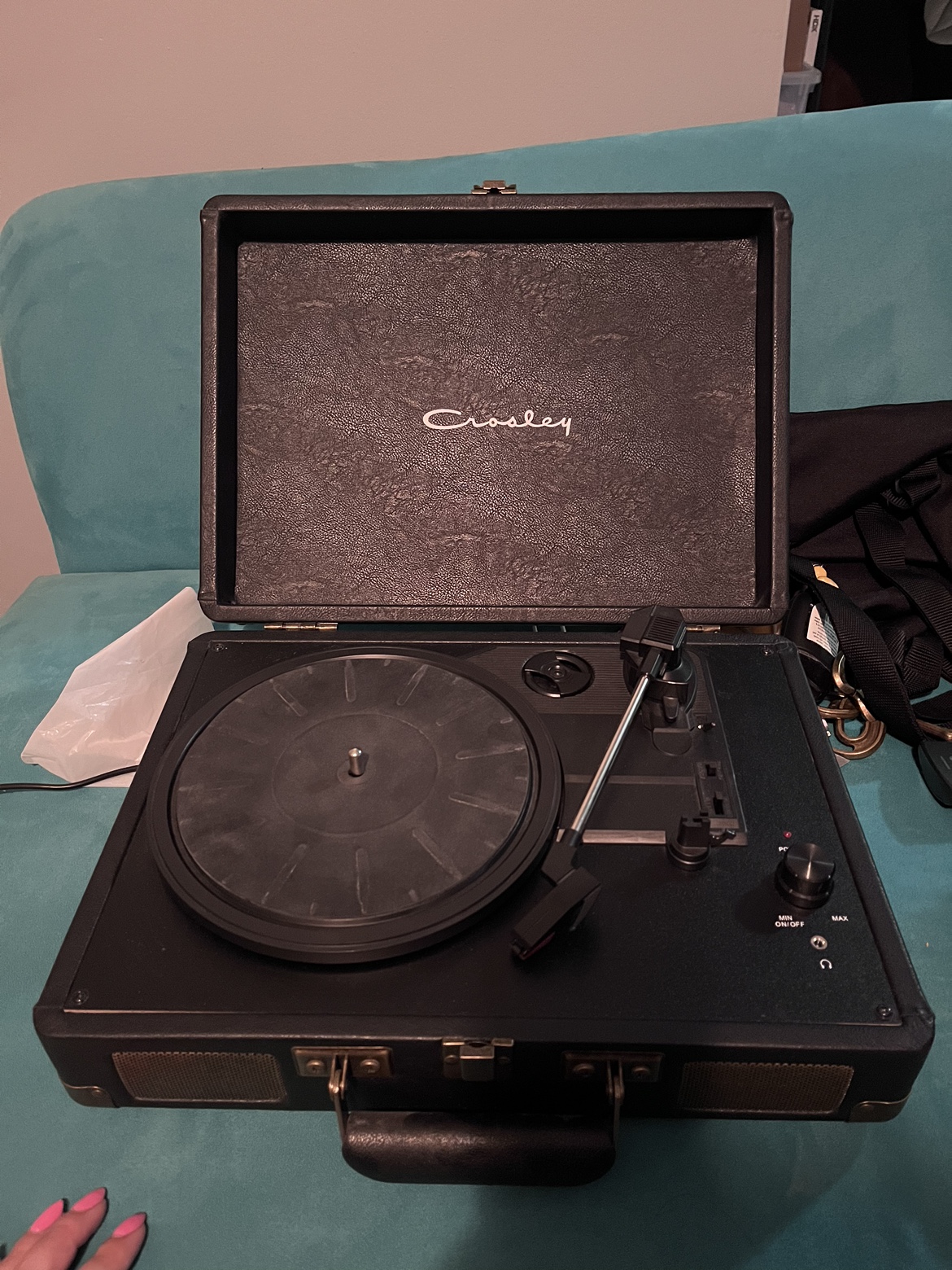 Crosley Portable Record Player thumbnail
