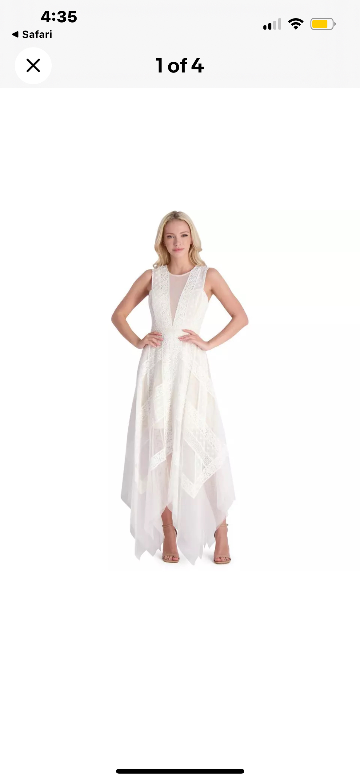 Bcbg Maxazria Andi lace dress . Size 6 .new