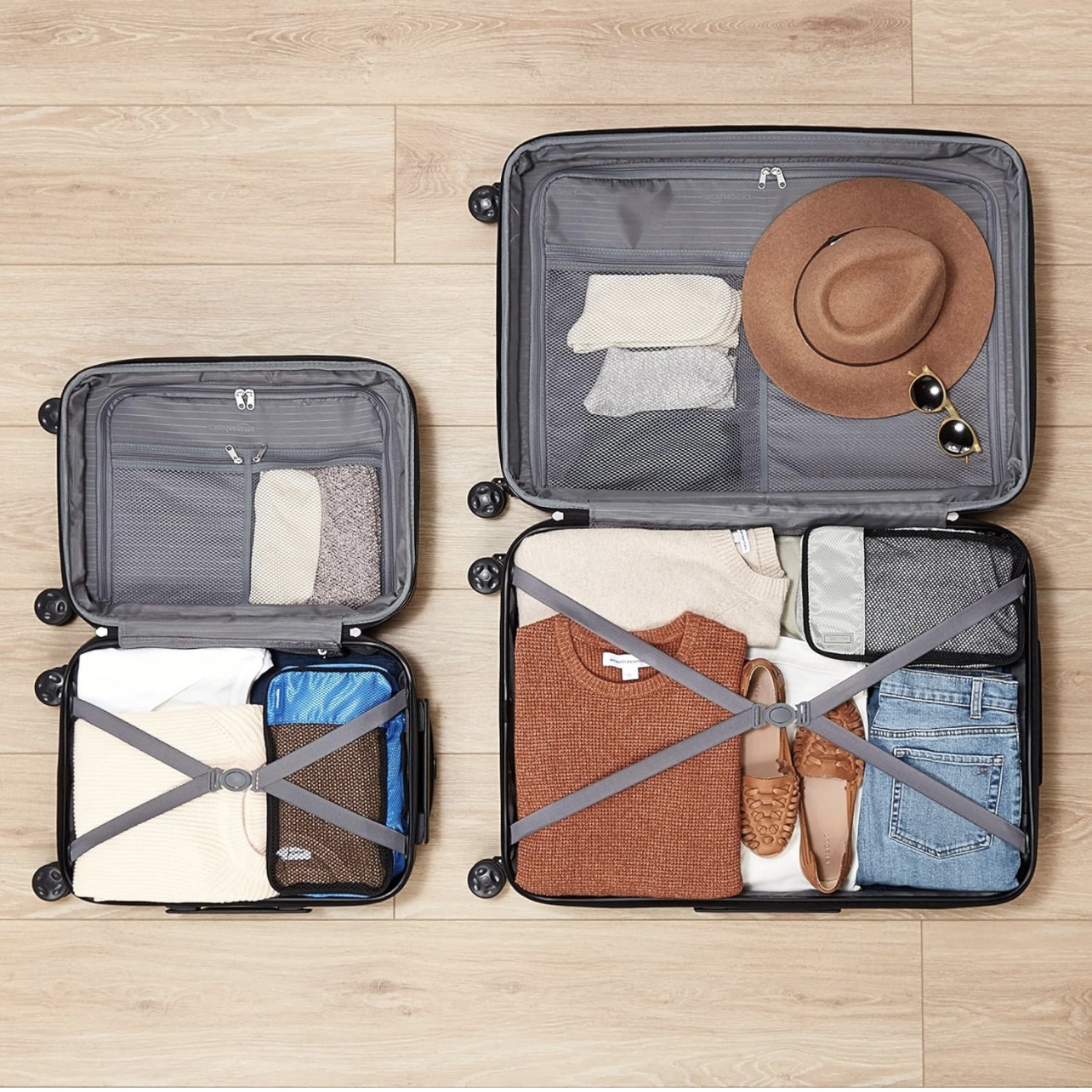 *Brand New* Hardside Spinner Luggage - 2 Piece Set (20", 28") image indicator(6)