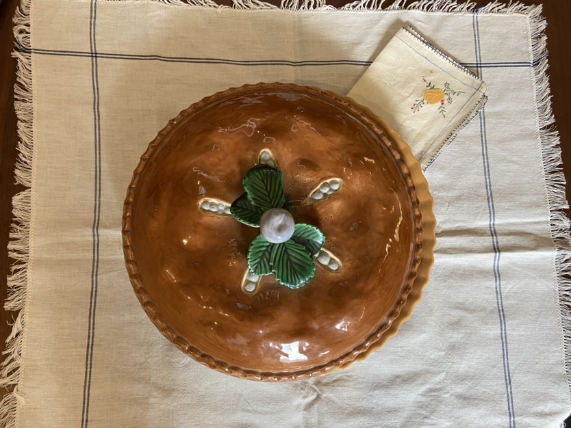 Vintage Blueberry Pie Cover and Dish image indicator(2)