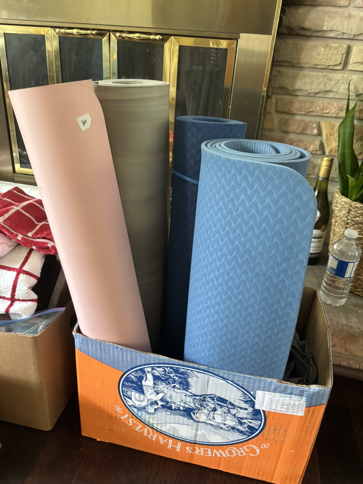 Various quality yoga mats starting at $5