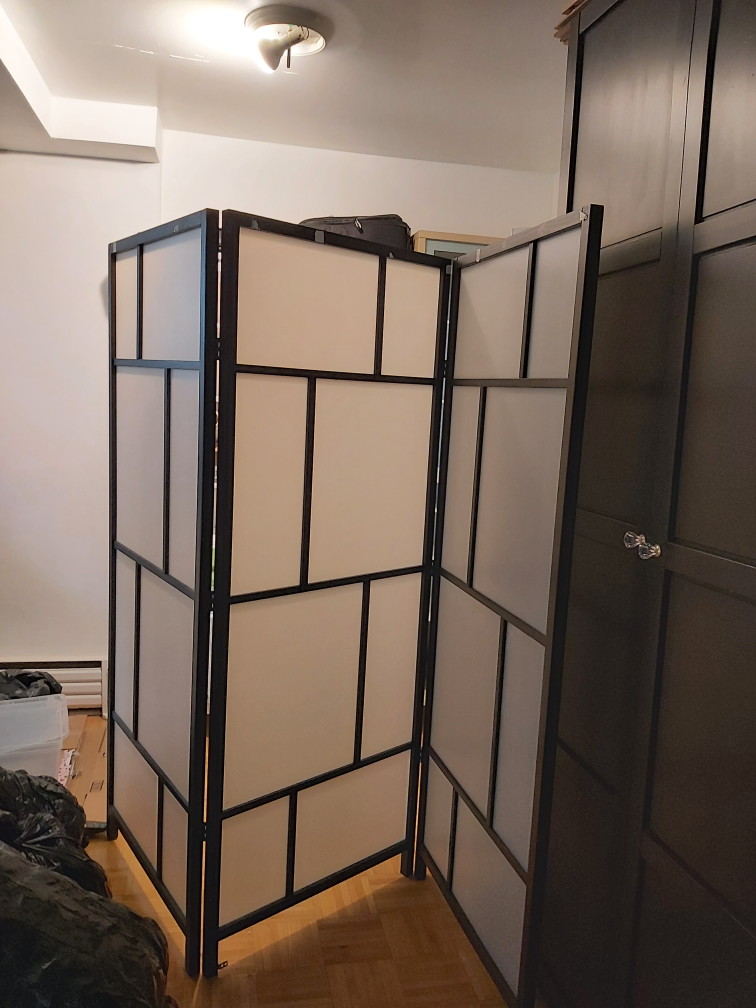 folding office divider moving sale. - photo 3