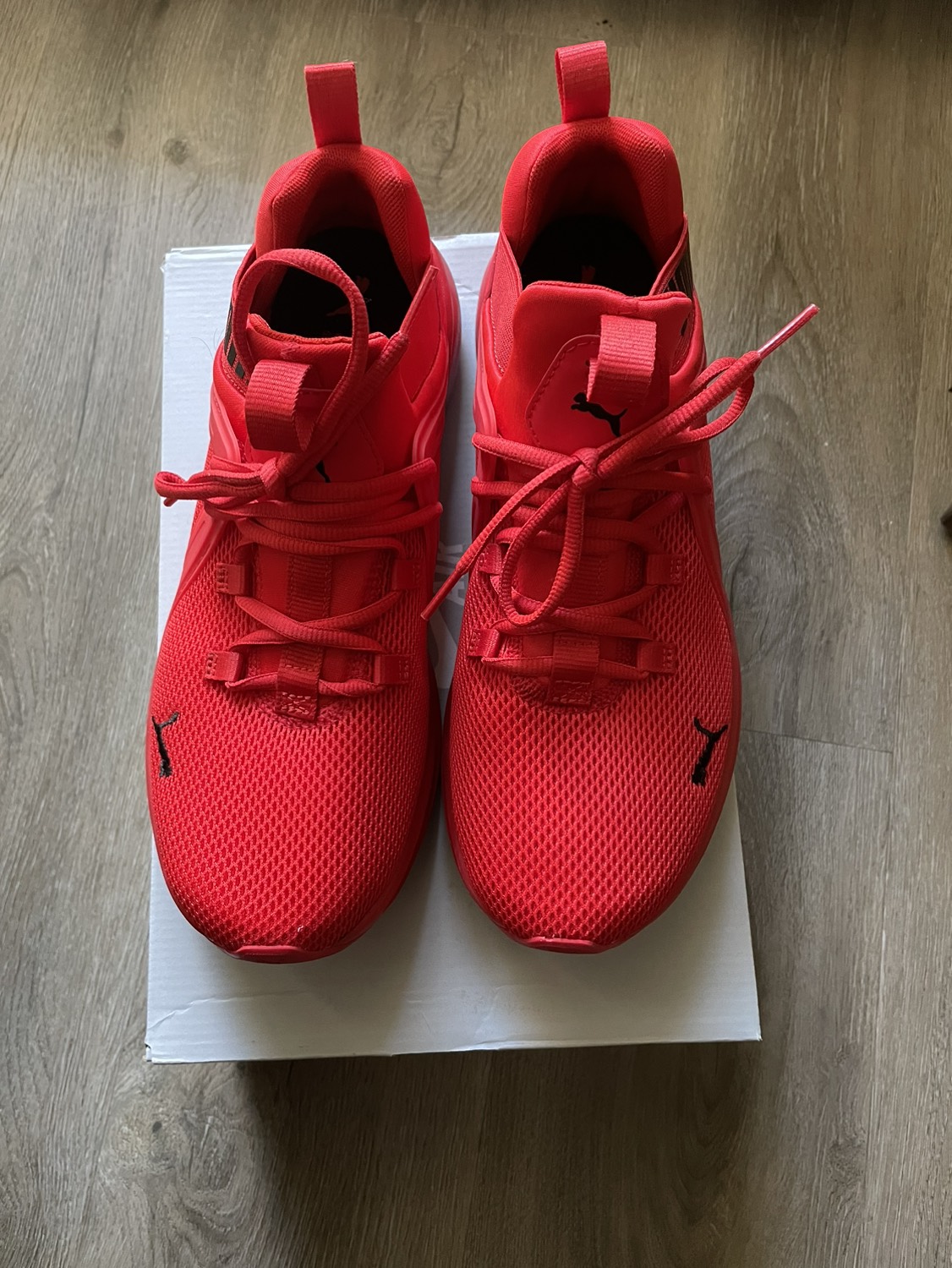mens size 10.5 Red Puma Shoes - photo 2