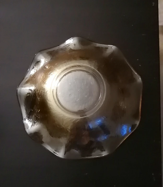 Ruffled Carnival Glass Bowl - photo 3
