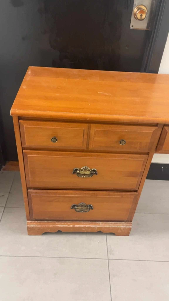 Solid Wood Desk - photo 2