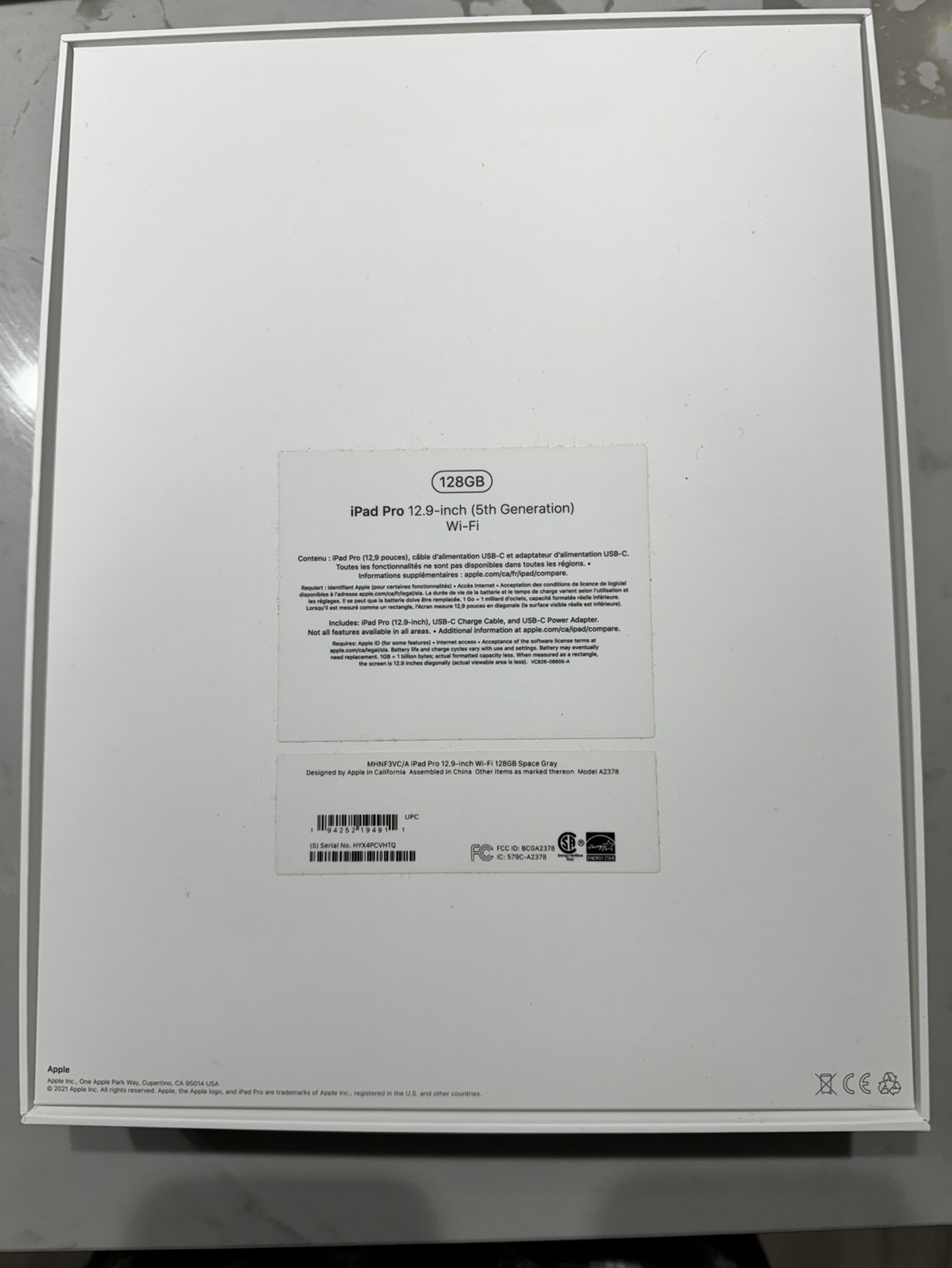 Apple iPad Pro 12.9" (5th Gen) - Open Box & lightly used - photo 3