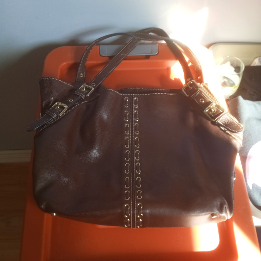 Paul Frank brown leather purse thumbnail