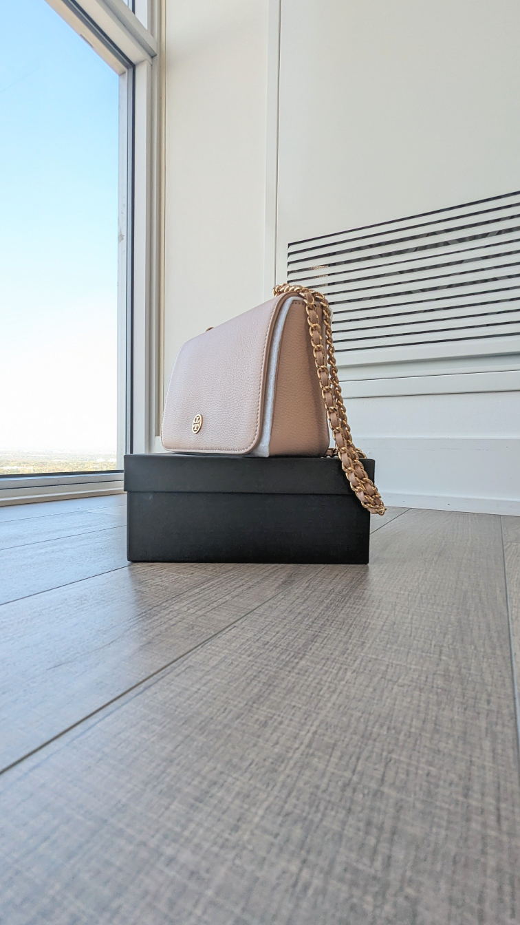 Tory Burch Emerson Adjustable shoulder bag - Nude pink - photo 2
