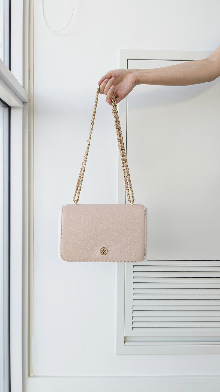 Tory Burch Emerson Adjustable shoulder bag - Nude pink - photo 4