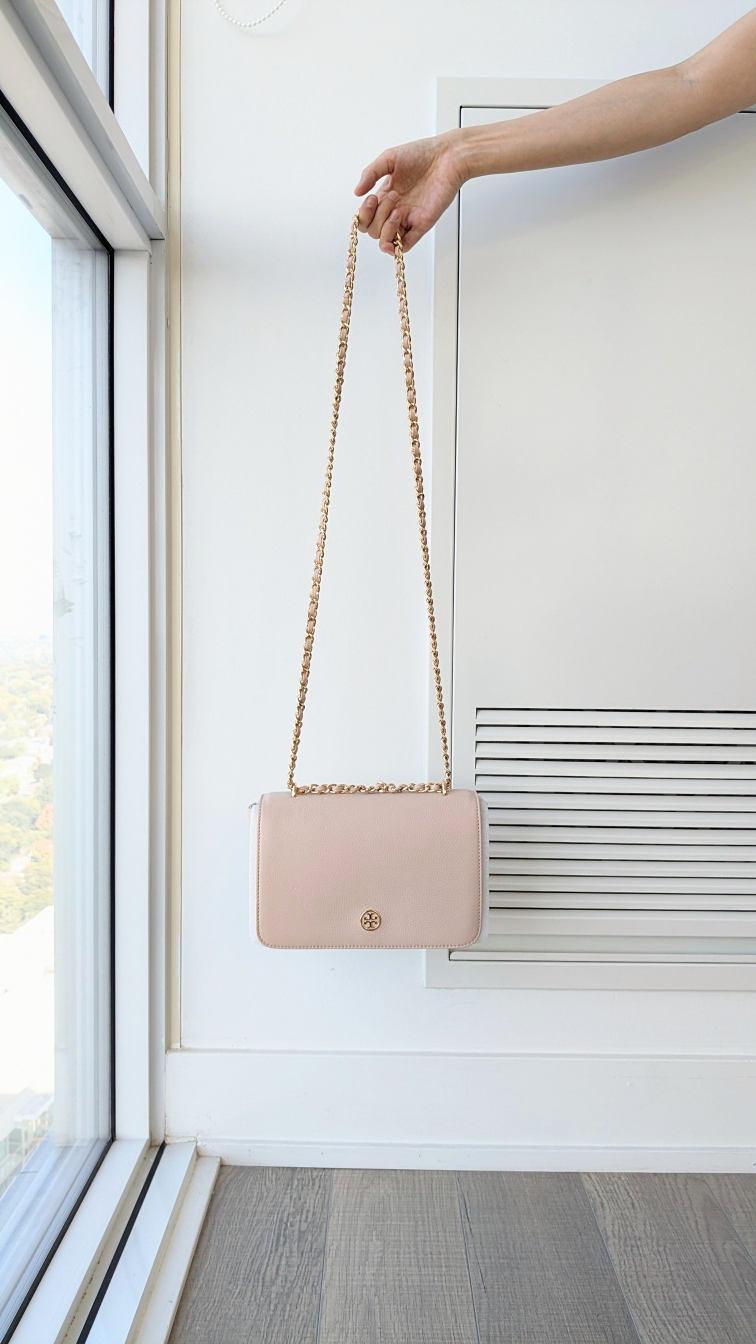 Tory Burch Emerson Adjustable shoulder bag - Nude pink - photo 5