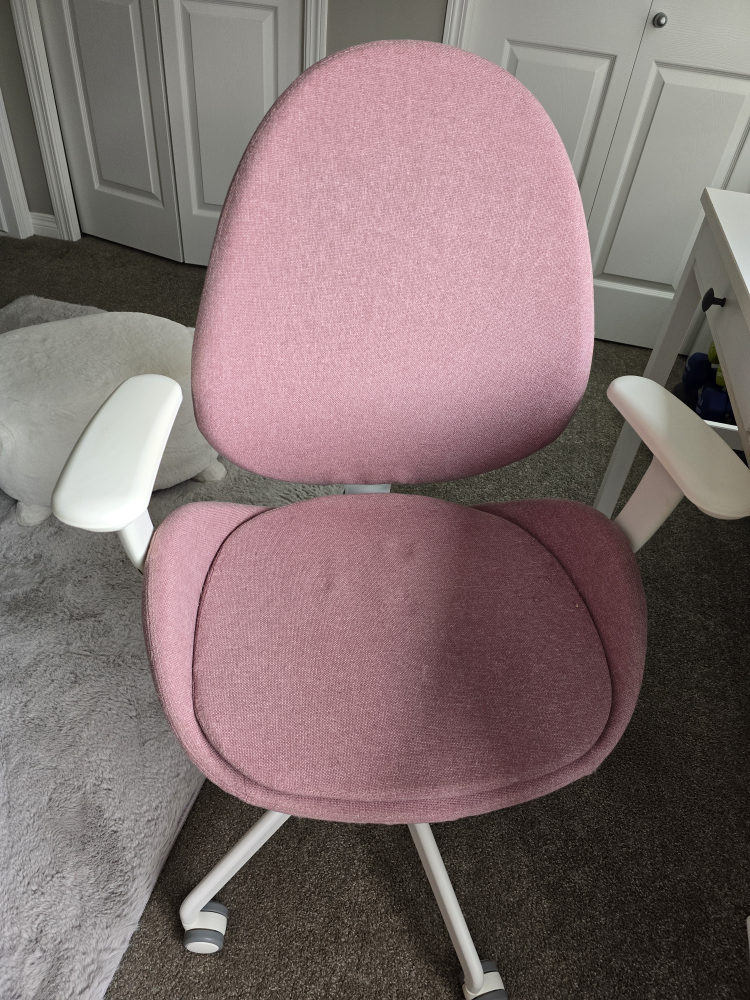 Cute Pink Desk and Office Chair - photo 2