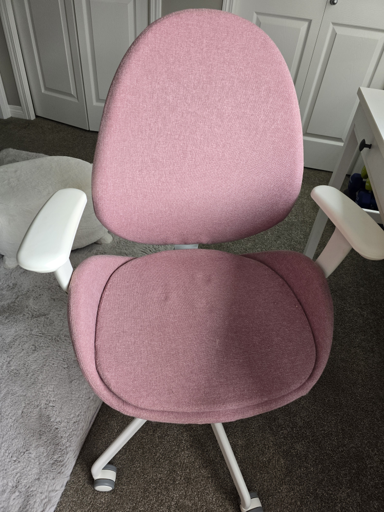 Cute Pink Desk and Office Chair - photo 3