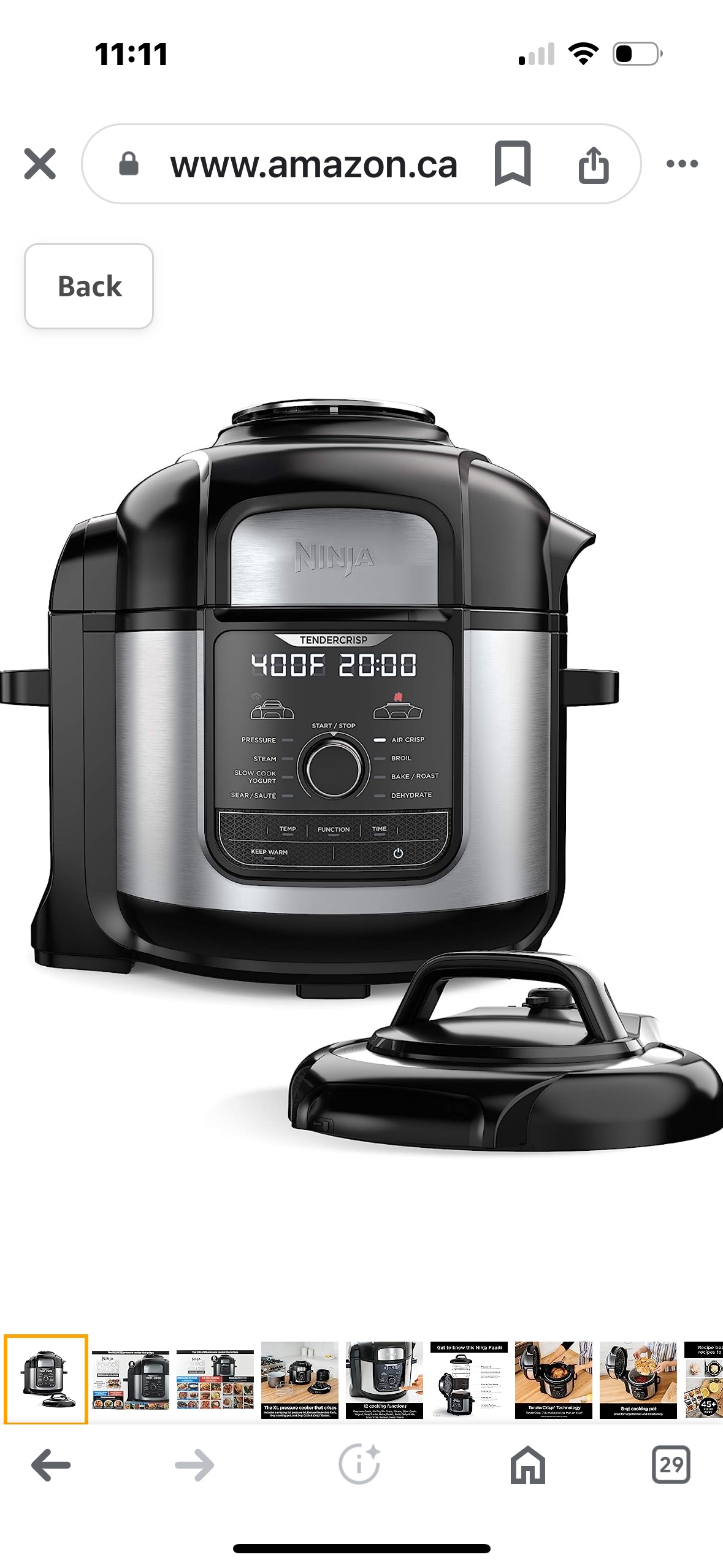 Ninja pressure cooker - photo 2
