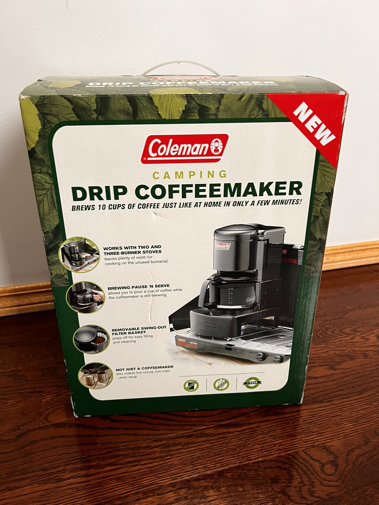 Camping coffee maker